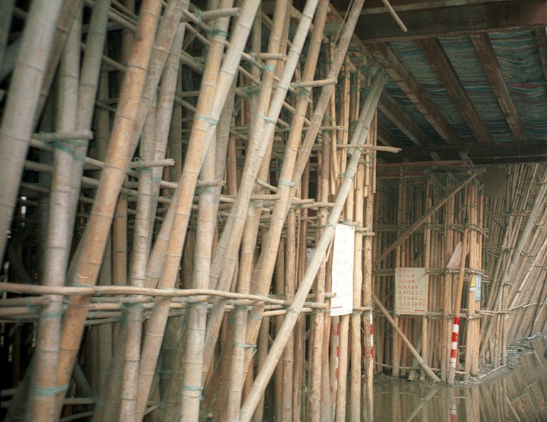 Bamboo scaffolding  - big