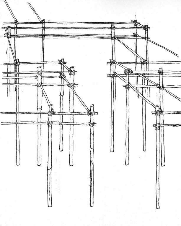 bamboo scaffold sketch - big